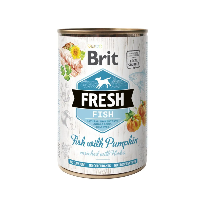 Brit Fresh Pescado Calabaza 6x400 gr Brit Fresh Pescado Calabaza 6x400 gr