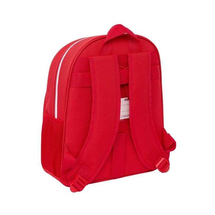 Mochila Escolar Sevilla Fútbol Club Rojo 28 x 34 x 10 cm 1