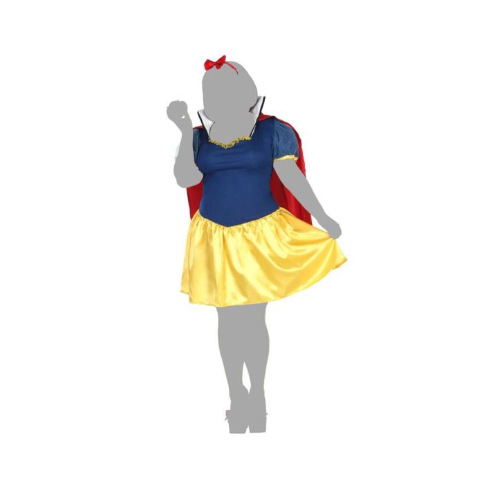 Disfraz Princesa De Cuento Mujer Adulto Amarillo XXL 2 Disfraz Princesa De Cuento Mujer Adulto Amarillo XXL 2