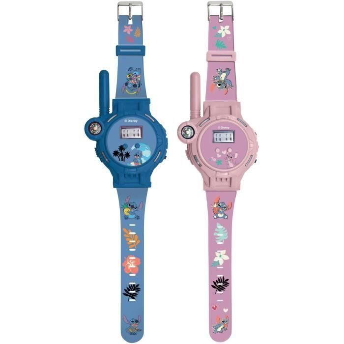 Reloj digital Stitch con función walkie-talkie y alcance de hasta 200 m.