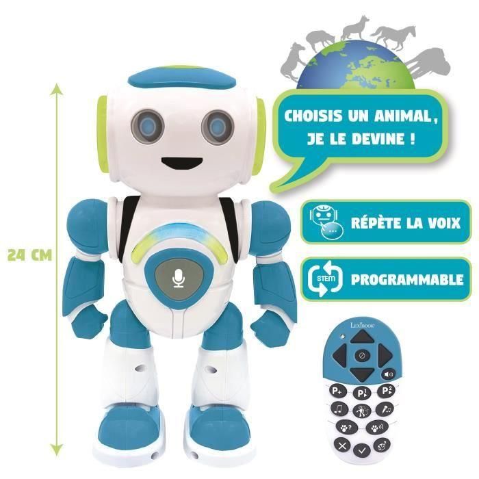 Robot Educativo Lexibook Powerman Junior Blanco Verde FR 1