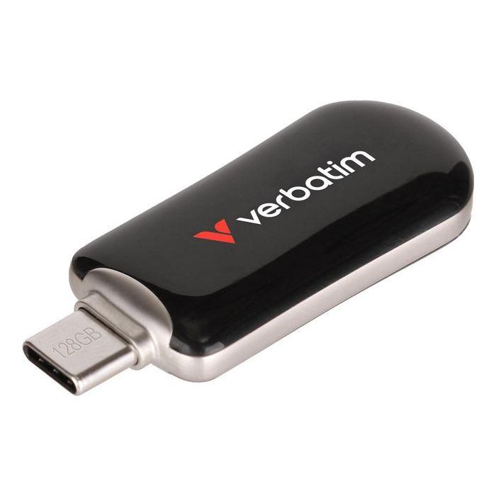 Verbatim Plectra Memoria USB-C 128GB Negra 1 Verbatim Plectra Memoria USB-C 128GB Negra 1