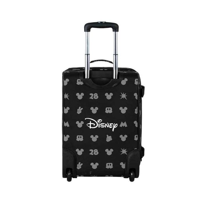 Karactermania Maleta de Cabina Plegable Mickey Mouse Surprise Negra Poliéster 35x20x55 cm 4