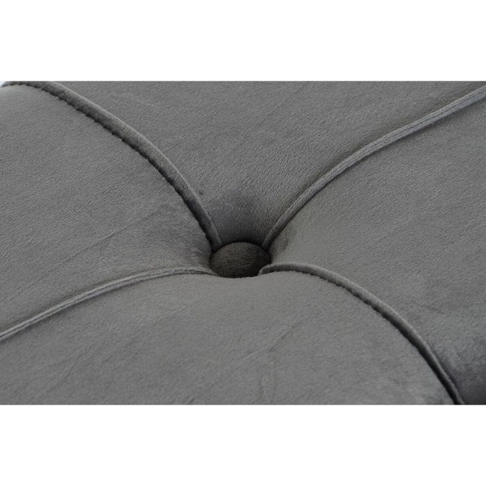 Banqueta DKD Home Decor Gris Dorado Metal 120 x 40 x 45 cm 1 Banqueta DKD Home Decor Gris Dorado Metal 120 x 40 x 45 cm 1