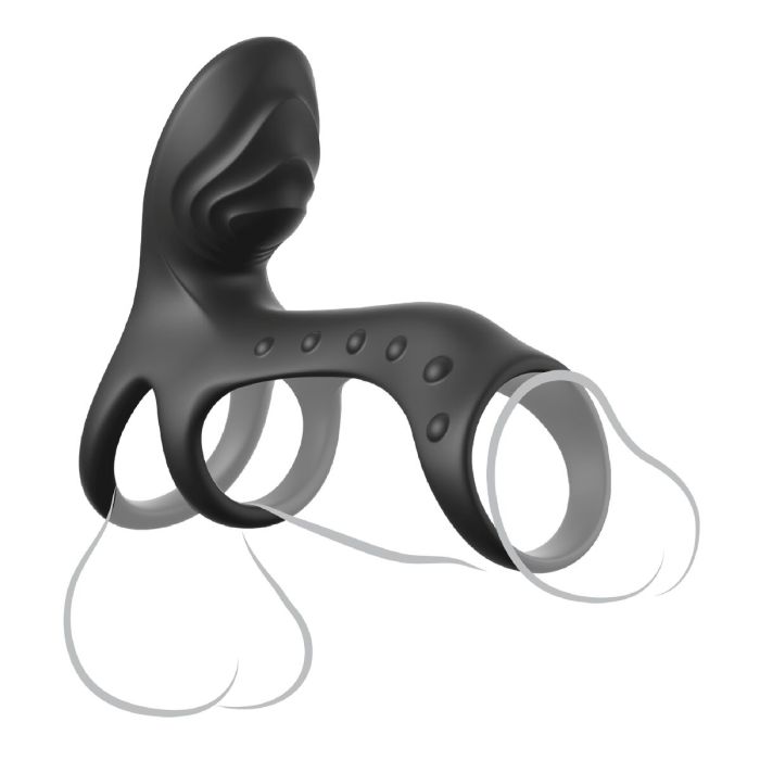 Anillo para el Pene Pipedream Fantasy C-Ringz Negro 4 Anillo para el Pene Pipedream Fantasy C-Ringz Negro 4