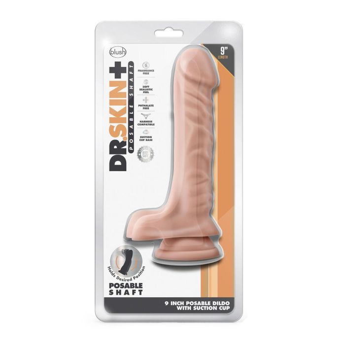 Consolador Realista Blush Dr Skin TPE Ø 4 cm (17,7 cm) 1 Consolador Realista Blush Dr Skin TPE Ø 4 cm (17,7 cm) 1