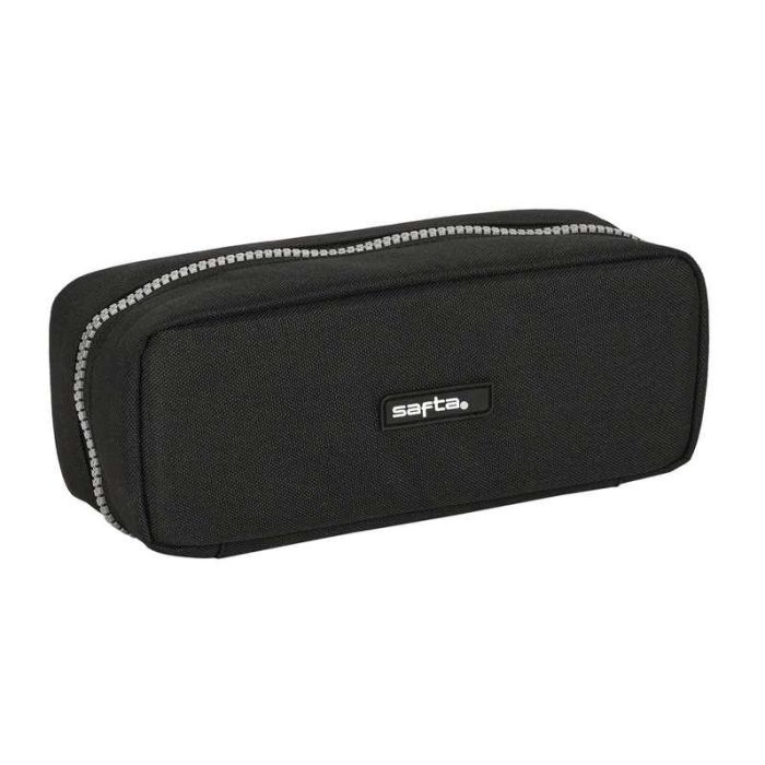 Estuche Escolar Safta Stone Negro 21 x 8 x 8 cm 1 Estuche Escolar Safta Stone Negro 21 x 8 x 8 cm 1