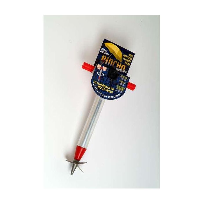 Soportes Plásticos Pincho de aluminio, diámetro 25 mm, 32x16,5x6,5cm, modelos surtidos Rojo Amarillo Azul, +3 años