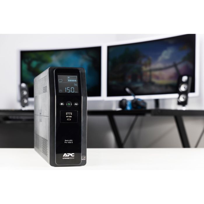 APC BR1600SI Sistema de Alimentación Ininterrumpida (UPS) Línea Interactiva 1.6kVA 960W 8 Salidas AC 7 APC BR1600SI Sistema de Alimentación Ininterrumpida (UPS) Línea Interactiva 1.6kVA 960W 8 Salidas AC 7