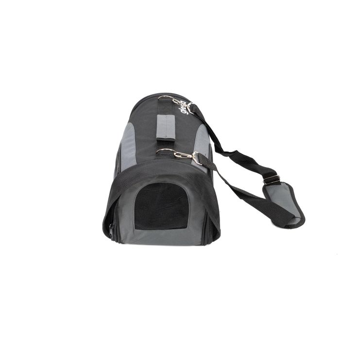 Gloria Bolso Plegable Gloss Negro Talla S 35x22x23cm para Perros Pequeños, Ligero, Resistente, Poliéster, hasta 4kg 1 Gloria Bolso Plegable Gloss Negro Talla S 35x22x23cm para Perros Pequeños, Ligero, Resistente, Poliéster, hasta 4kg 1