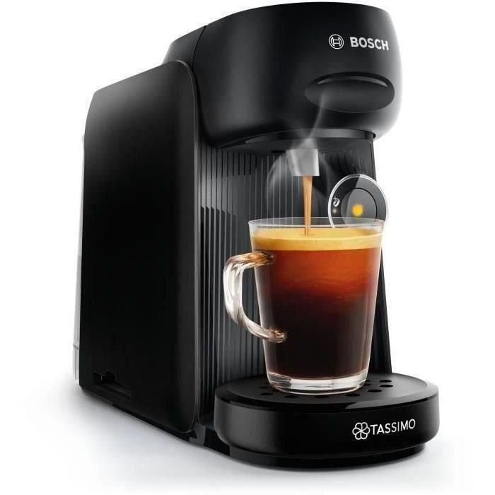 Máquina de cápsulas TASSIMO FINESSE BOSCH - TAS16B2 negra + 2 paquetes de T-Discs 2