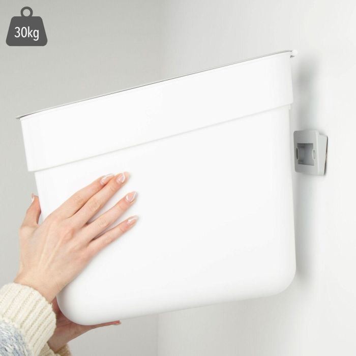 Cubo de basura Curver Blanco Plástico 20 L (6 Unidades) 4 Cubo de basura Curver Blanco Plástico 20 L (6 Unidades) 4