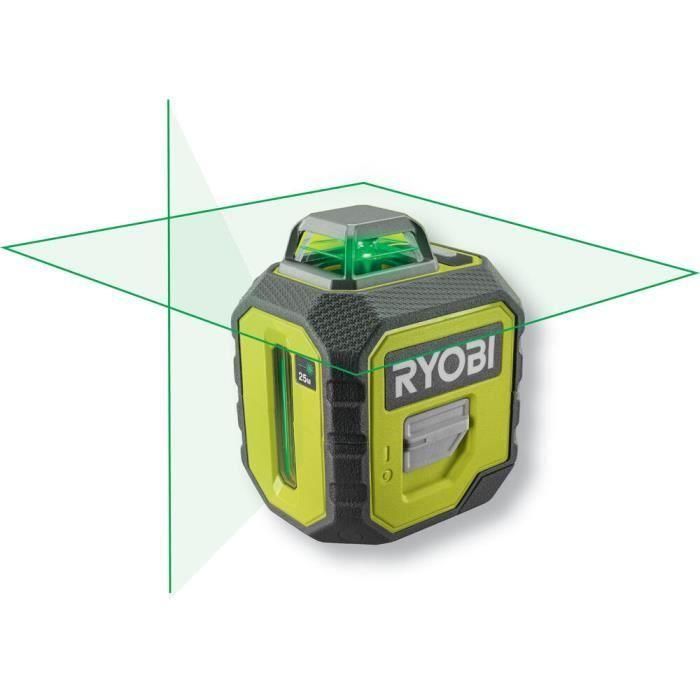 RYOBI Laser 360° verde - alcance 25m - RB360GLL 1