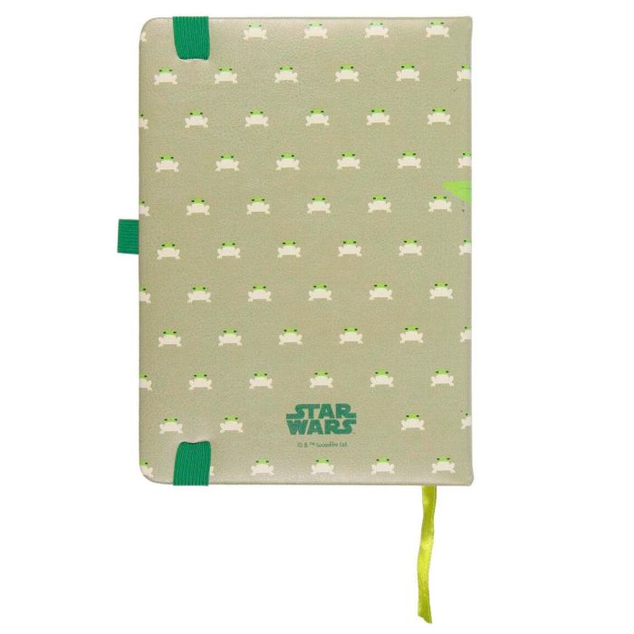Cuaderno A5 polipiel Yoda Child The Mandalorian Star Wars 1