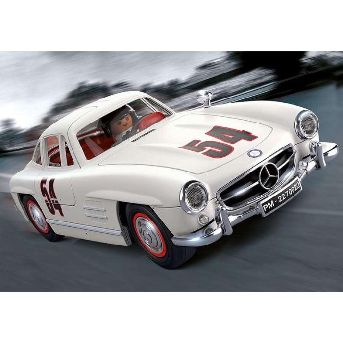 Playmobil Mercedes-Benz 300 SL - Coche deportivo años 50 con puertas de alas de gaviota y figuras 4 Playmobil Mercedes-Benz 300 SL - Coche deportivo años 50 con puertas de alas de gaviota y figuras 4