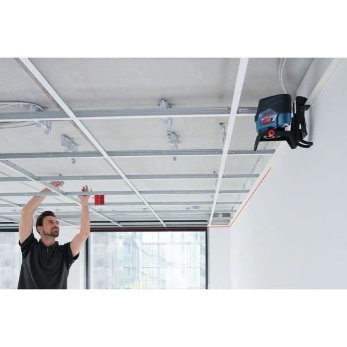 Bosch Professional GCL 2-50 C + RM2 + BT 150 (AA) Láser de líneas cruzadas con Trípode BT 150 y Soporte RM2 para Interior/Exterior 0601066G02 4