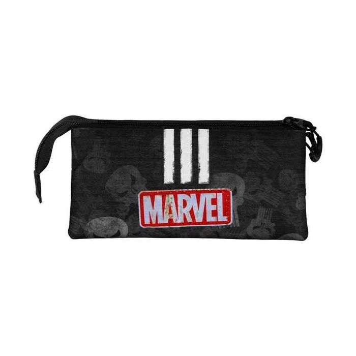 Karactermania Estuche Portatodo Triple Punisher Skull Negro 3 Compartimentos 23 x 8 x 11 cm 5 Karactermania Estuche Portatodo Triple Punisher Skull Negro 3 Compartimentos 23 x 8 x 11 cm 5