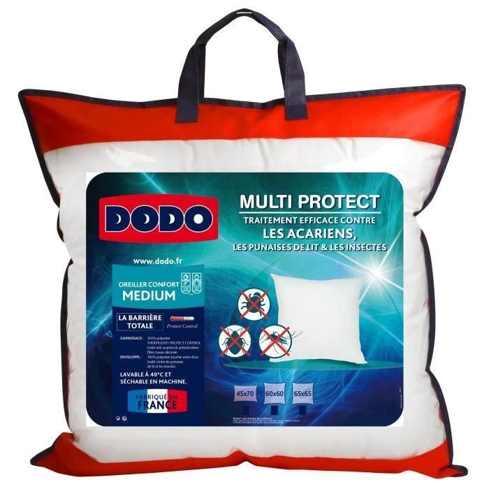 Dodo Almohada MULTIPROTECT 65x65 cm Antichinches Antiácaros Antimicrobiana. Relleno Thermolite Protect Control, Confort Medio para Boca Arriba o Lado. 0 Dodo Almohada MULTIPROTECT 65x65 cm Antichinches Antiácaros Antimicrobiana. Relleno Thermolite Protect Control, Confort Medio para Boca Arriba o Lado. 0