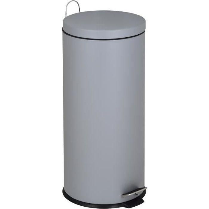 MOVIMIENTO DE COCINA Pedal Kitchen Bin URBAN 30L - Gray Steel