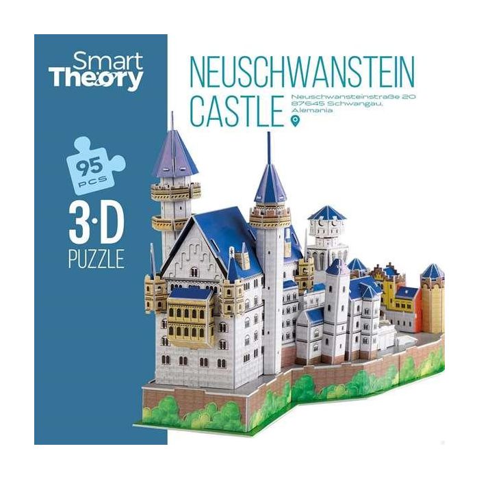 Puzzle 3D new swan castle 95 piezas. 43,5x18,5x33 cm 3 Puzzle 3D new swan castle 95 piezas. 43,5x18,5x33 cm 3