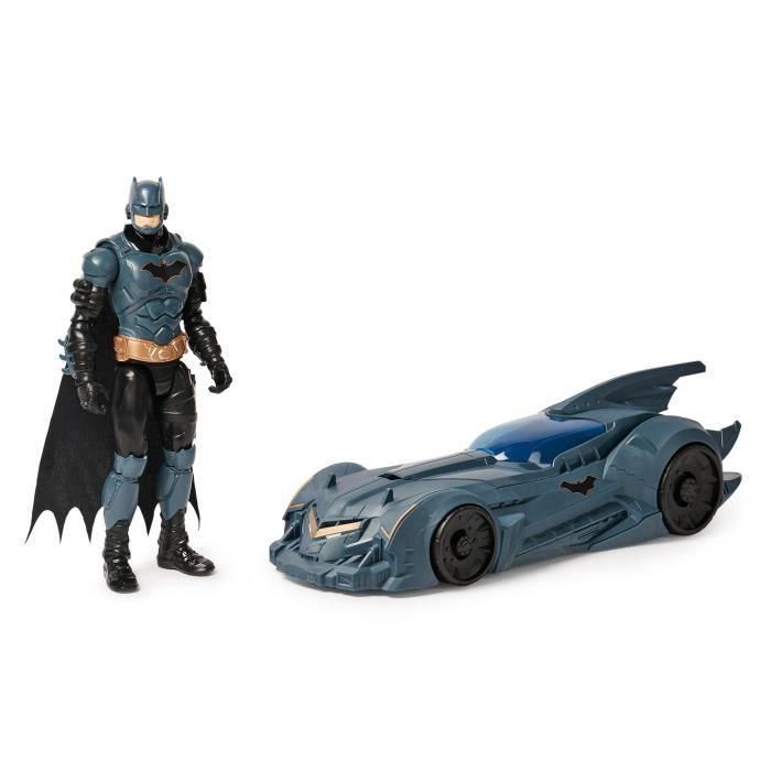 Figura Batman 30 Cm Y Batmovil 6070521 Spin Master 1