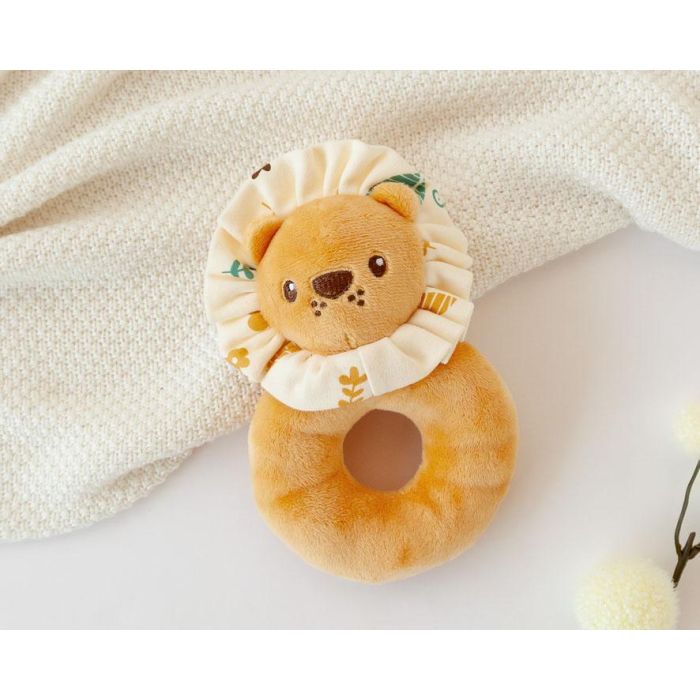 Sonajero Peluche León 0 Sonajero Peluche León 0