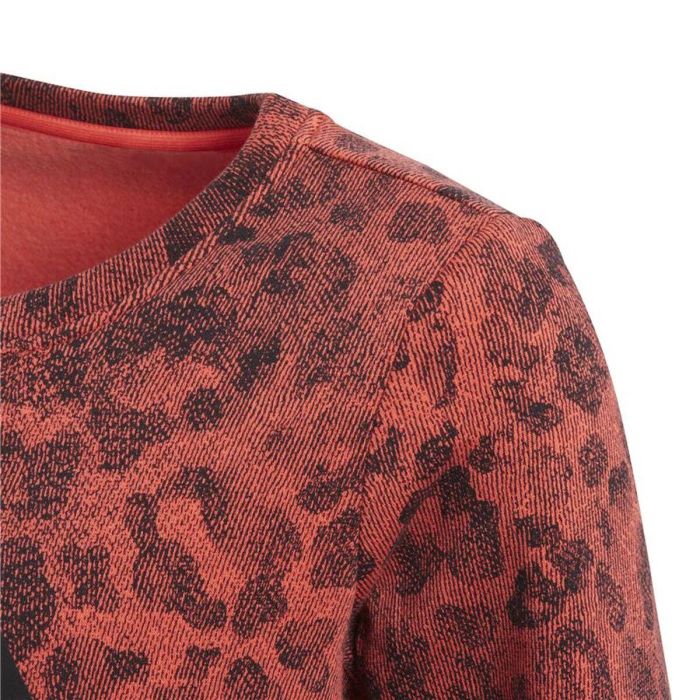 Sudadera sin Capucha Niña Adidas YG Crew Rojo 2 Sudadera sin Capucha Niña Adidas YG Crew Rojo 2