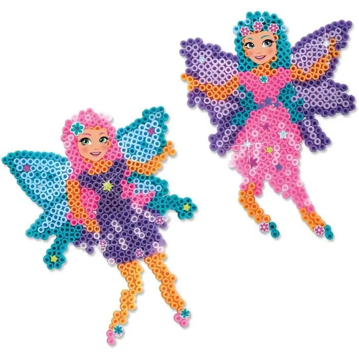 Ses Creative SES8710341062040 Cuentas para planchar de Hadas con 1200 cuentas y bandeja 3 Ses Creative SES8710341062040 Cuentas para planchar de Hadas con 1200 cuentas y bandeja 3
