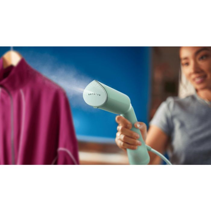 Philips STH5010/70 Vaporizador de Mano para Ropa 1300W, Cocción al Vapor Vertical y Flujo Continuo, Color Verde 2 Philips STH5010/70 Vaporizador de Mano para Ropa 1300W, Cocción al Vapor Vertical y Flujo Continuo, Color Verde 2