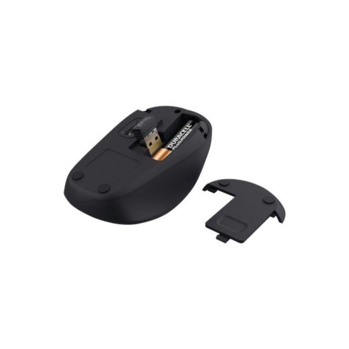 Ratón Mini Inalámbrico Trust Yvi+ Silent/ Hasta 1600 DPI/ Negro 3 Ratón Mini Inalámbrico Trust Yvi+ Silent/ Hasta 1600 DPI/ Negro 3