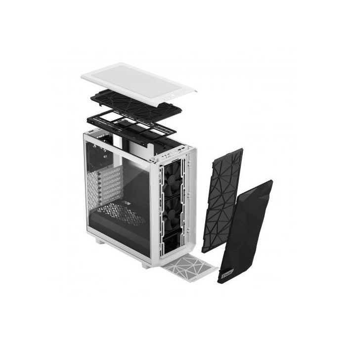 Fractal Design FD-C-MES2C-05 Meshify 2 Compact Blanco - Caja PC ATX/Micro ATX/Mini-ITX, Vidrio Templado, Ventana Lateral 16