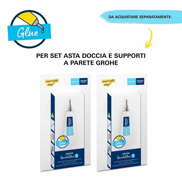 Grohe 34805001 Conjunto de ducha con mezclador termostático - 1 chorro - Gris 6