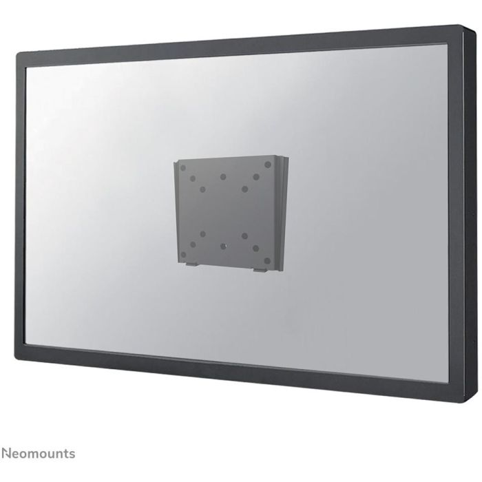 Neomounts Fpma-W25Black Soporte de Pared Fijo Ultrafino para TV/Monitor 10-30" (76cm) hasta 30kg, VESA 50x50-100x100mm, Plata