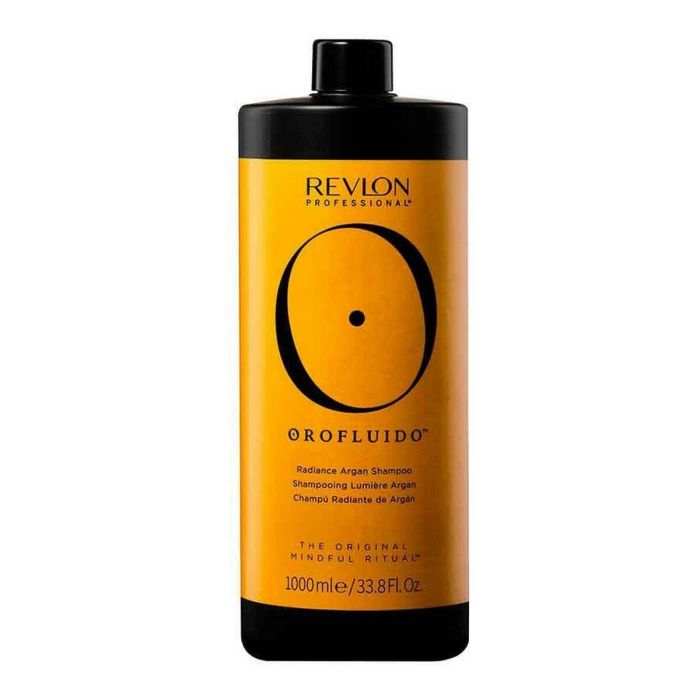Revlon Champú Orofluido Radiance con aceite de argán, 1000ml - Cabello brillante y suave Revlon Champú Orofluido Radiance con aceite de argán, 1000ml - Cabello brillante y suave