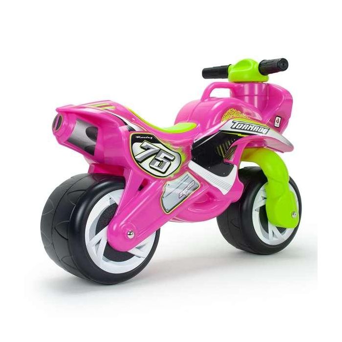 Injusa Correpasillo Moto Tundra Tornado Rosa, Diseño Robusto y Seguro para Niños y Niñas de 18 Meses, Medidas: 69x49x27.5 cm 2