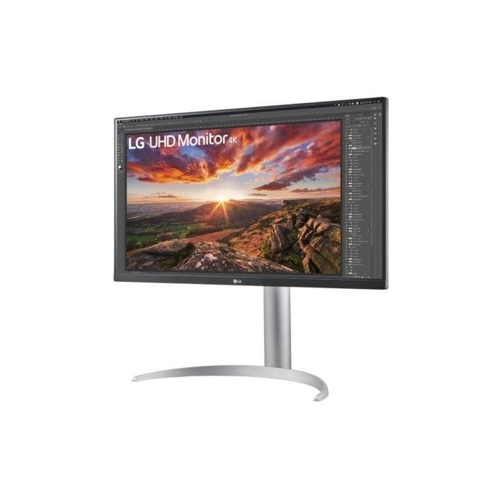 Monitor Profesional LG 27UP850 27"/ 4K/ Multimedia/ Plata