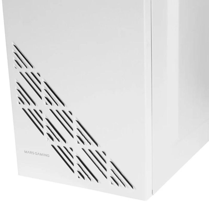 Mars Gaming MC100W Caja Gaming Semitorre Blanca con Ventana Acrílica, Flujo Aire CONVECT-COOL, Ventilador FRGB 4 Mars Gaming MC100W Caja Gaming Semitorre Blanca con Ventana Acrílica, Flujo Aire CONVECT-COOL, Ventilador FRGB 4