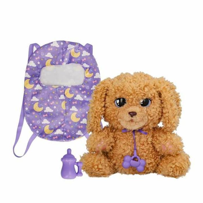 Peluche cachorro baby paw labrador interactivo con más de 15 sonidos y reacciones y 7 funciones ¡su barriguita se mueve cuando respira! 20x29x13 cm 6