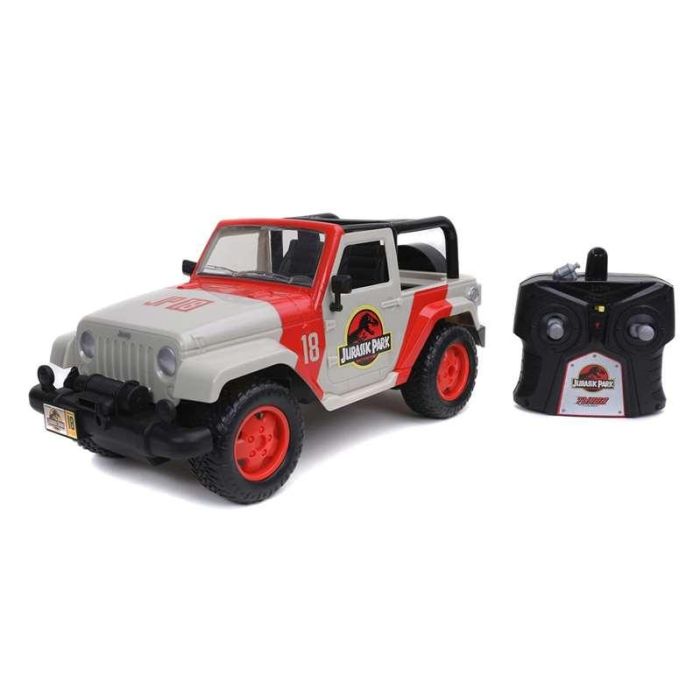 Coche radio control jurassic park jeep wrangler escala 1:16 1 Coche radio control jurassic park jeep wrangler escala 1:16 1