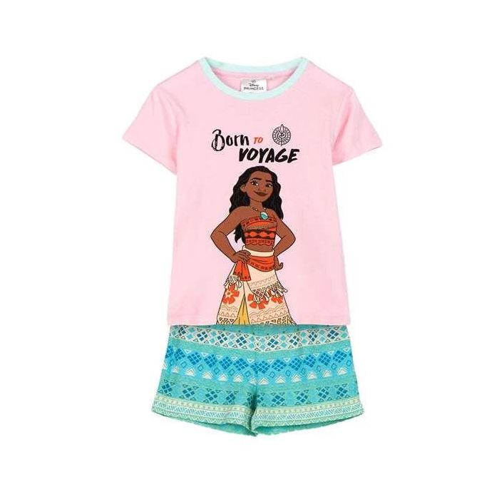 Pijama corto single jersey moana 4 años