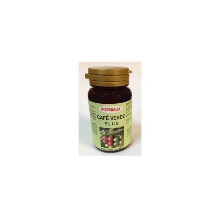 INTEGRALIA Café Verde Plus 60 Cápsulas con Cromo para Control de Peso y Glucosa