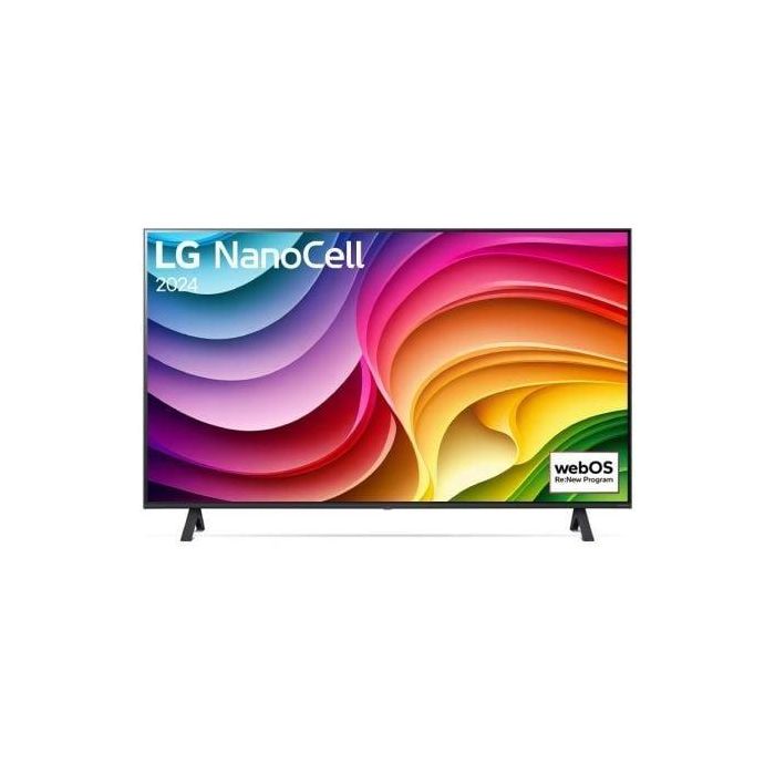 Televisor LG NanoCell 43NANO82T6B 43"/ Ultra HD 4K/ Smart TV/ WiFi