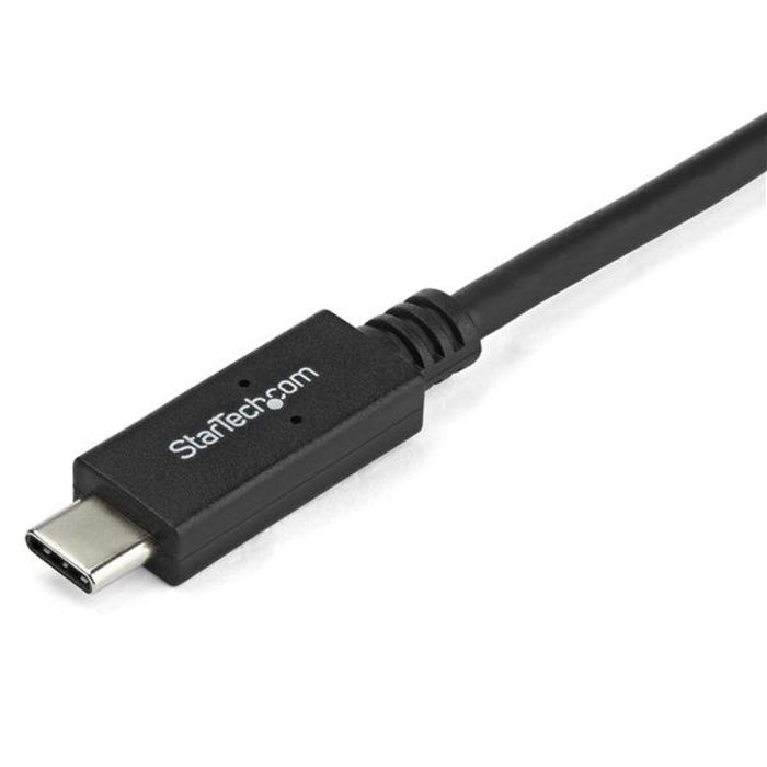 Adaptador USB C a DVI Startech CDP2DVIMM2MB 2 m Negro 1 Adaptador USB C a DVI Startech CDP2DVIMM2MB 2 m Negro 1