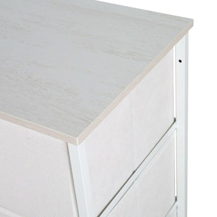 Cómoda Max Home Blanco 80 x 62 x 30 cm 2 Cómoda Max Home Blanco 80 x 62 x 30 cm 2