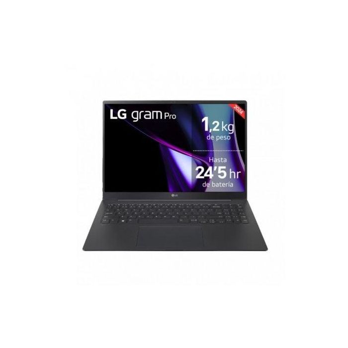 Portátil LG Gram Pro 16Z90SP-K.AD75B Intel Core Ultra 7-155H/ 32GB/ 512GB SSD/ 16"/ Win11
