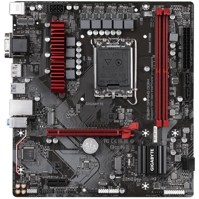 Gigabyte 9MB76MG4-00-11 Placa Base B760M GAMING DDR4 Socket 1700 Micro ATX para Intel 12ª/13ª Gen, PCIe 4.0, LAN 2.5GbE 1 Gigabyte 9MB76MG4-00-11 Placa Base B760M GAMING DDR4 Socket 1700 Micro ATX para Intel 12ª/13ª Gen, PCIe 4.0, LAN 2.5GbE 1