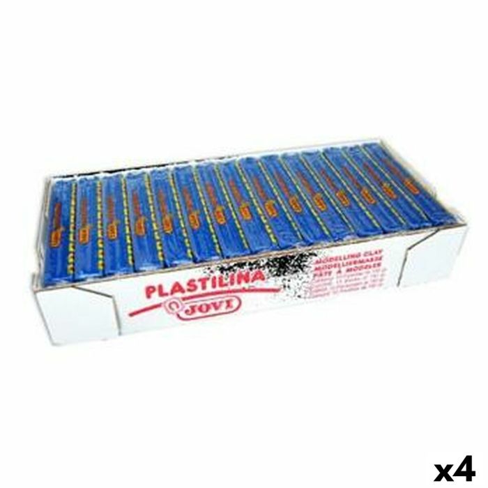 Plastilina Jovi Azul oscuro 15 Piezas (4 Unidades)