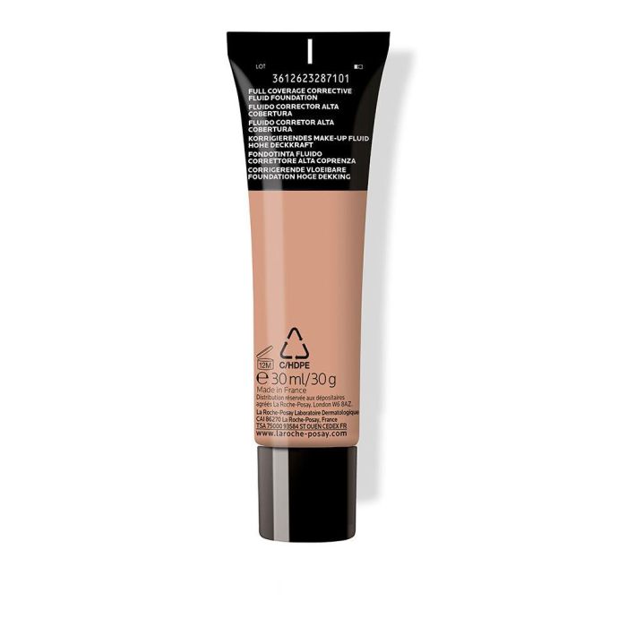 LA ROCHE POSAY TOLERIANE Base de Maquillaje Fluida Correctora Alta Cobertura Acabado Mate SPF 25 #13 30 ml 3