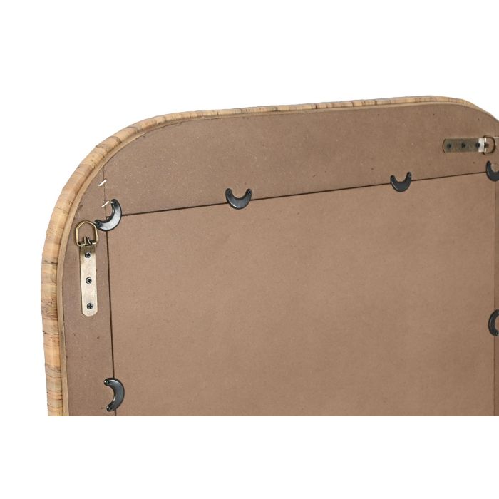 Espejo de pared Home ESPRIT Marrón Natural Colonial 70 x 3 x 100 cm 3