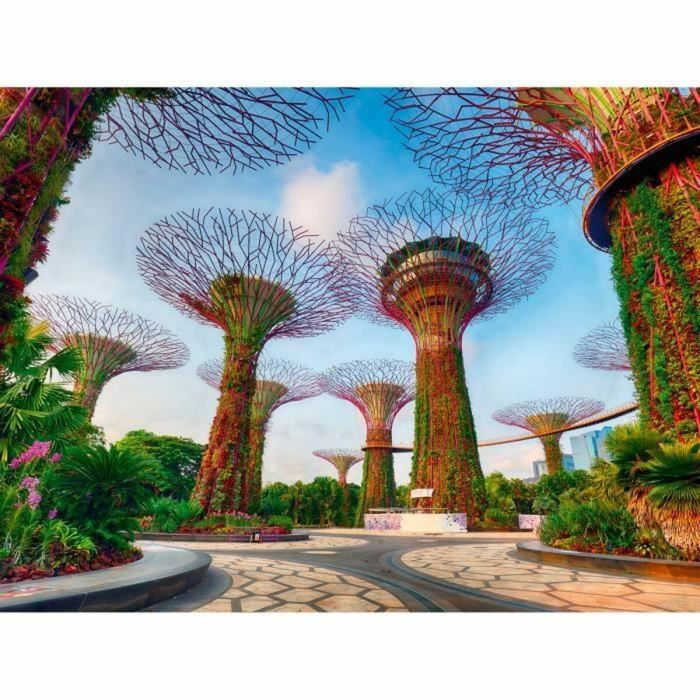 Ravensburger 12001396 Rompecabezas 1500 piezas, Jardín Bahía Singapur, premium, a partir de 14 años 5
